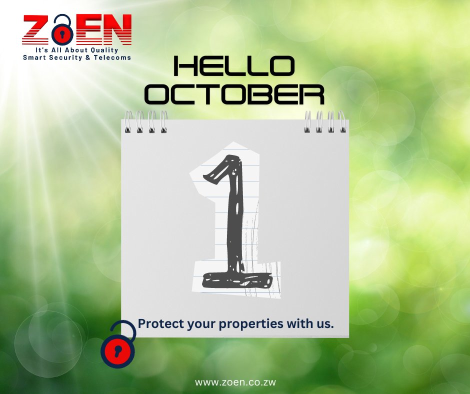 hello October
Musabirwe tiripo.