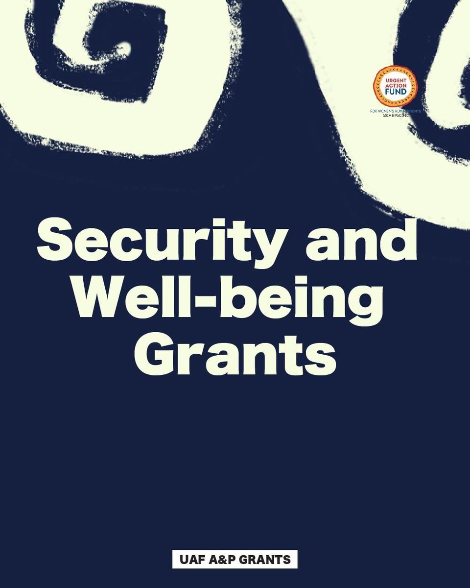 Urgent Action Fund, Asia & Pacific tweet media