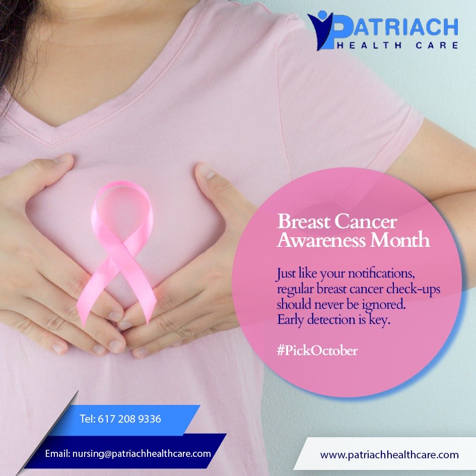 PatriachHC's tweet photo. Happy Breast Cancer Awareness Month

Keep your health notifications on high alert! Regular check-ups can help catch things early &amp; early detection is your best defense. Let's team up and get proactive!

#PickOctober #NewMonth #PatriachCare https://t.co/r0fA0aITs0