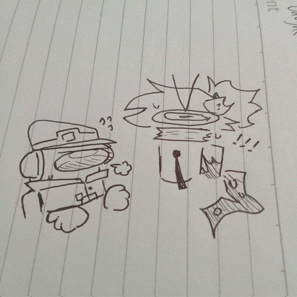 cD08_Blud's tweet photo. Random Doodle i Made while i have no ideas what i need to do for this day

(Little Doodle for @ika_samaaa and @Poppysita )

#amongus #amongusart #amongusfanart #AmongUs募集 #doodleart https://t.co/Np8qI2r1tD