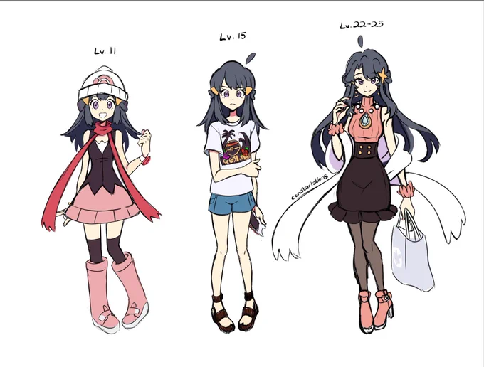 I just wanted to put them side by side 