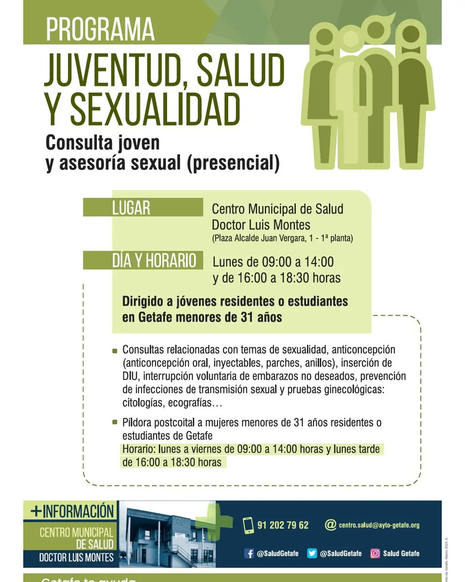 Salud Getafe (@saludgetafe) on Twitter photo 