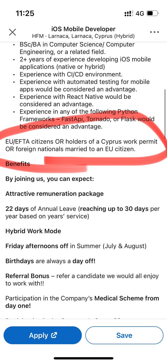 Напомню, что основная масса вакансий на Кипре выглядит так