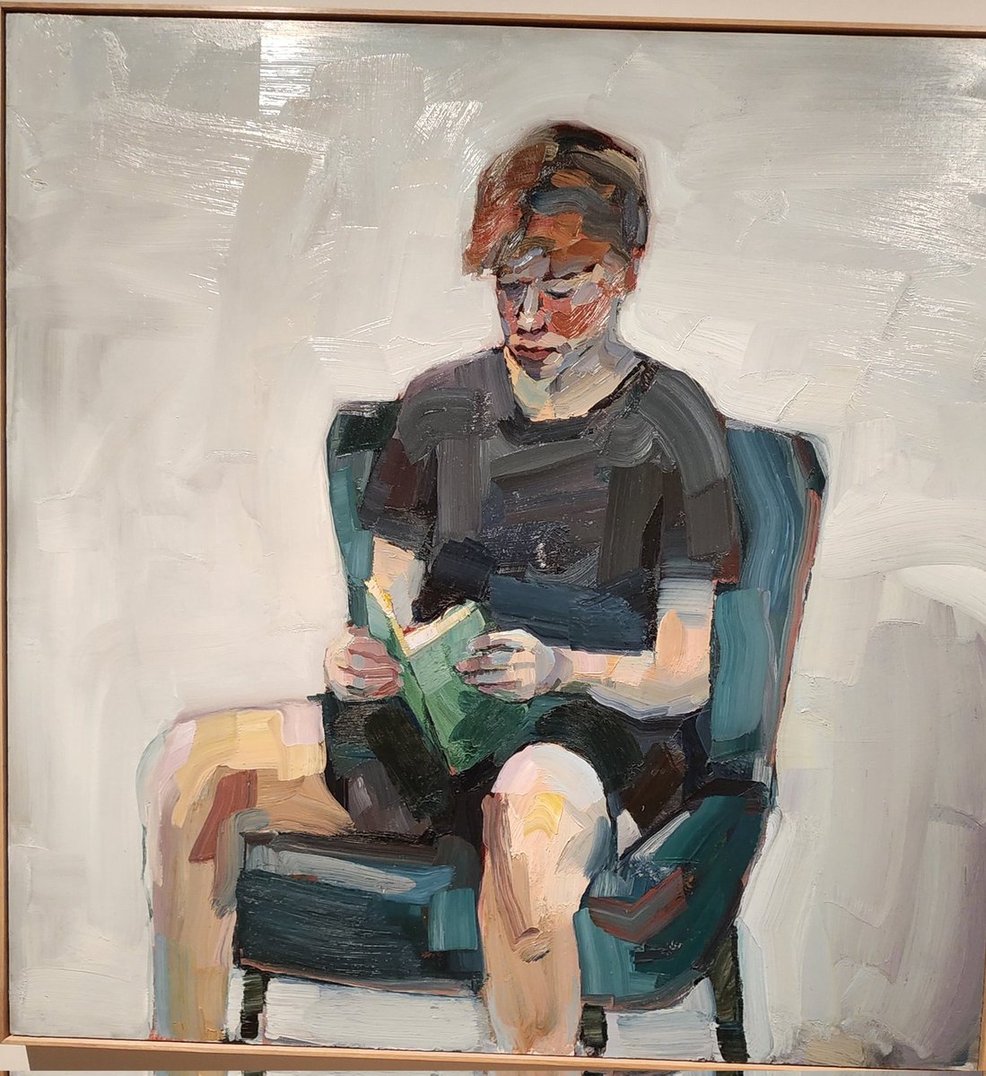 suzanasukovic's tweet image. Technologies of knowledge at the Brisbane Portrait Prize exhibition. Artists Dylan Jones, Sally Chippendale and Catherine Jorrisen