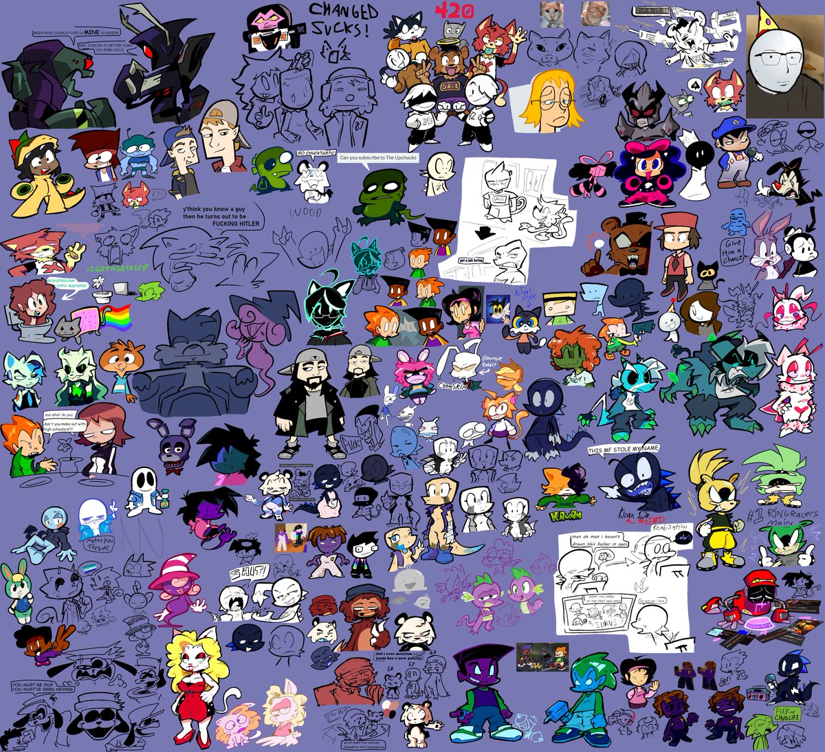 suchergwa17's tweet photo. BACK BABY.sai2
#art #doodle #newgrounds #maccadam #clerks #pico #foamy #theupchucks #surge #anthro #spikemlp #mcfnfm https://t.co/cqtqALE7HI