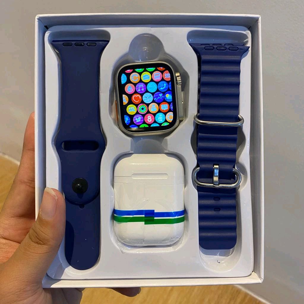 futureekonomi's tweet photo. @moodtimeline Cek (YNI PROMO GAJIAN OKTOBER) Jam Tangan Wanita Pria Smartwatch Uitra Watch 8 Free 2 Tali PLUS Earphone TWS Full Layar dengan harga Rp125.000. Dapatkan di Shopee sekarang! https://t.co/qRugij4no9 https://t.co/0JZ2CnFpPn