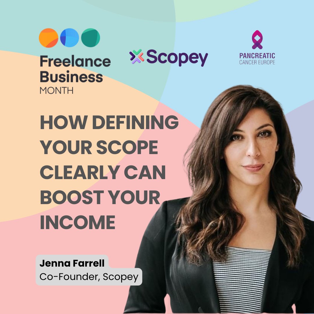 Freelance Business Community (@freelancebxl) on Twitter photo 29 Oct | 15:00 CEST
🚀Scope projects
🚀Handle out-of-scope requests
🚀Upsell without awkward conversation
with help from Jenna from <a href="/Scopeyco/">Scopey</a> , a scope management tool.
🟣 …ncebusinessmonth.eventcalendarapp.com/u/53508/332586
🤝In partnership with Scopey, get your free acc: scopey.co/fb-scopey 🚀 29 Oct | 15:00 CEST
🚀Scope projects
🚀Handle out-of-scope requests
🚀Upsell without awkward conversation
with help from Jenna from <a href="/Scopeyco/">Scopey</a> , a scope management tool.
🟣 …ncebusinessmonth.eventcalendarapp.com/u/53508/332586
🤝In partnership with Scopey, get your free acc: scopey.co/fb-scopey 🚀