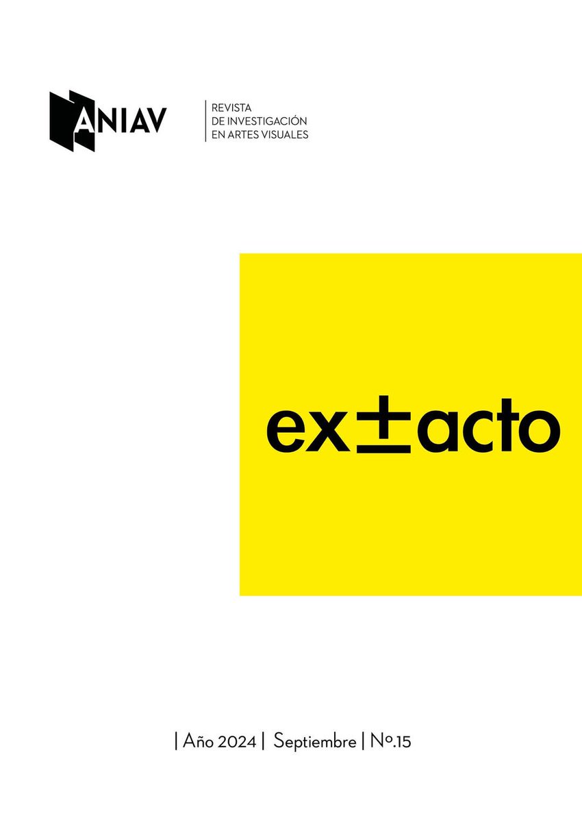 ANIAV - Revista de Investigación en Artes Visuales acaba de publicar su último número en
polipapers.upv.es/index.php/ania…
<a href="/UPVEditorial/">Editorial UPV</a> <a href="/PoliPapers/">PoliPapers</a>