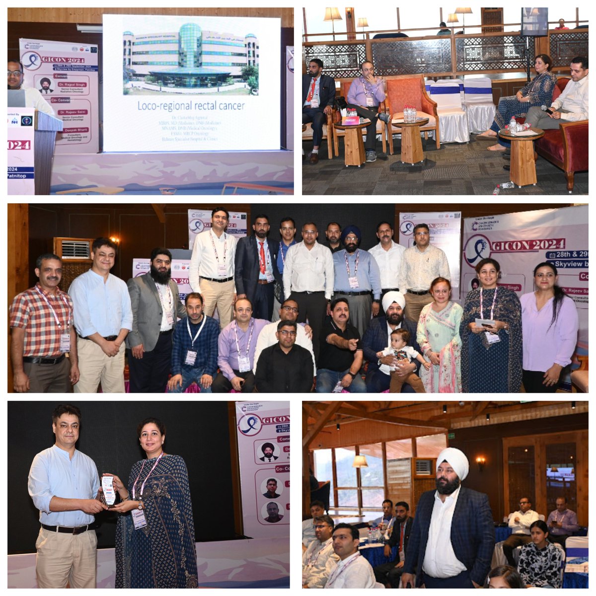 RobinderaK's tweet image. Deliberating on not so controversial   Rectal cancer Management at GICON_24.
# Organ preservation as long as safe!