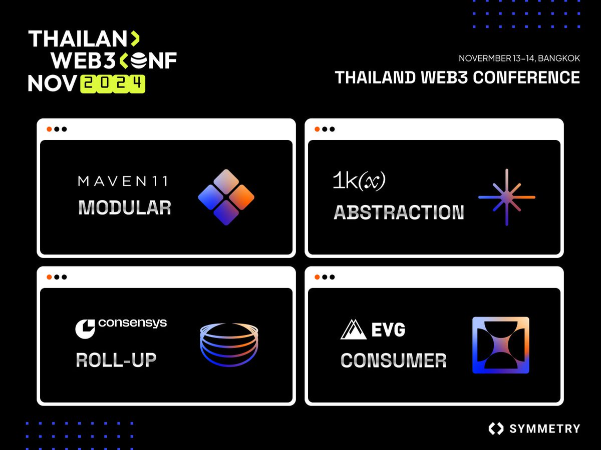 1/ Curious about what’s in store at #THW3? With 100+ industry leaders sharing their expertise, insights, and trends, our sessions will dive deep into 4 themes you won’t want to miss🔥

Join us for November 13-14 in Bangkok, Thailand!