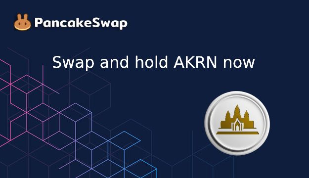 AngkorianCoin's tweet photo. Swap AKRN now on @PancakeSwap
Link to swap
https://t.co/J5uLeeu5Ao

#AKRN #airdrop #Crypto #CryptoAssets #CryptoNews #cryptocurrency
#คริปโต #คริปโตไทย #Bitcoin #กาว #DAI #ส่อง #DJI #BTC #Stablecoins #สัญญาณดี #Crypto #เงินดิจิทัล #MACD #RSI #AMS #กราฟเทคนิค #BITKUB https://t.co/VGQyzVEje3