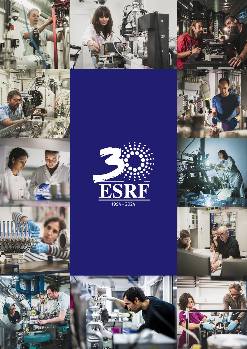 Happy 30 years of science 🎉🔬

#OnThisDay 30 years ago, on 1st October 1994, <a href="/esrfsynchrotron/">European Synchrotron</a> opened its doors to its first users.

Three decades later, with a record of discoveries in its history, the ESRF is proud to celebrate 30 years of science and user operation!