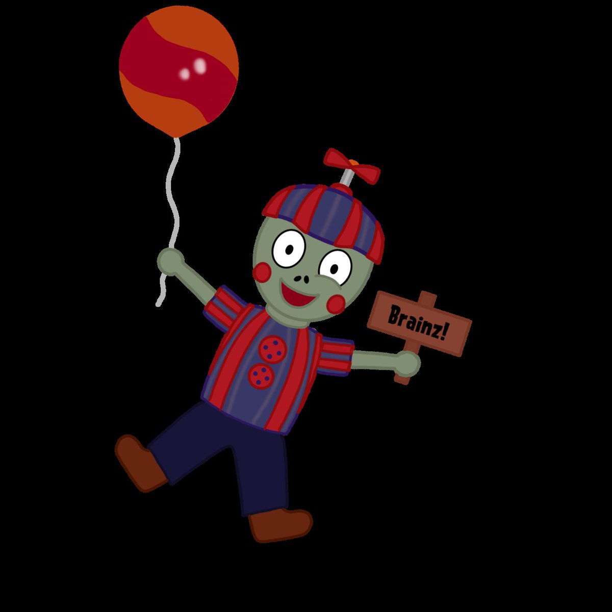Spooky Month has come and Imp got a new outfit! 
Can you guess who he is?