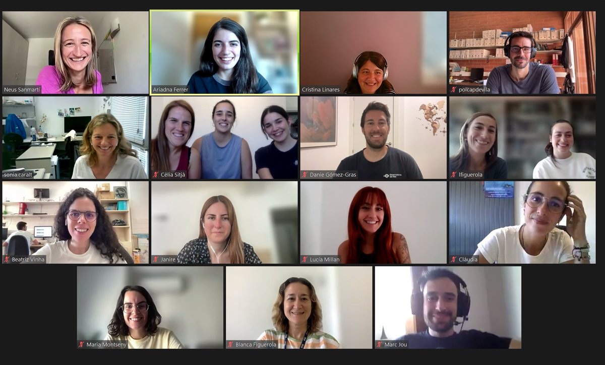 🤩We have exciting news!

Yesterday we held the first meeting to talk about the next actions of the #MedRecover group to start working on the communication plan.

New content awaits you, stay tuned, let's go team!🪸