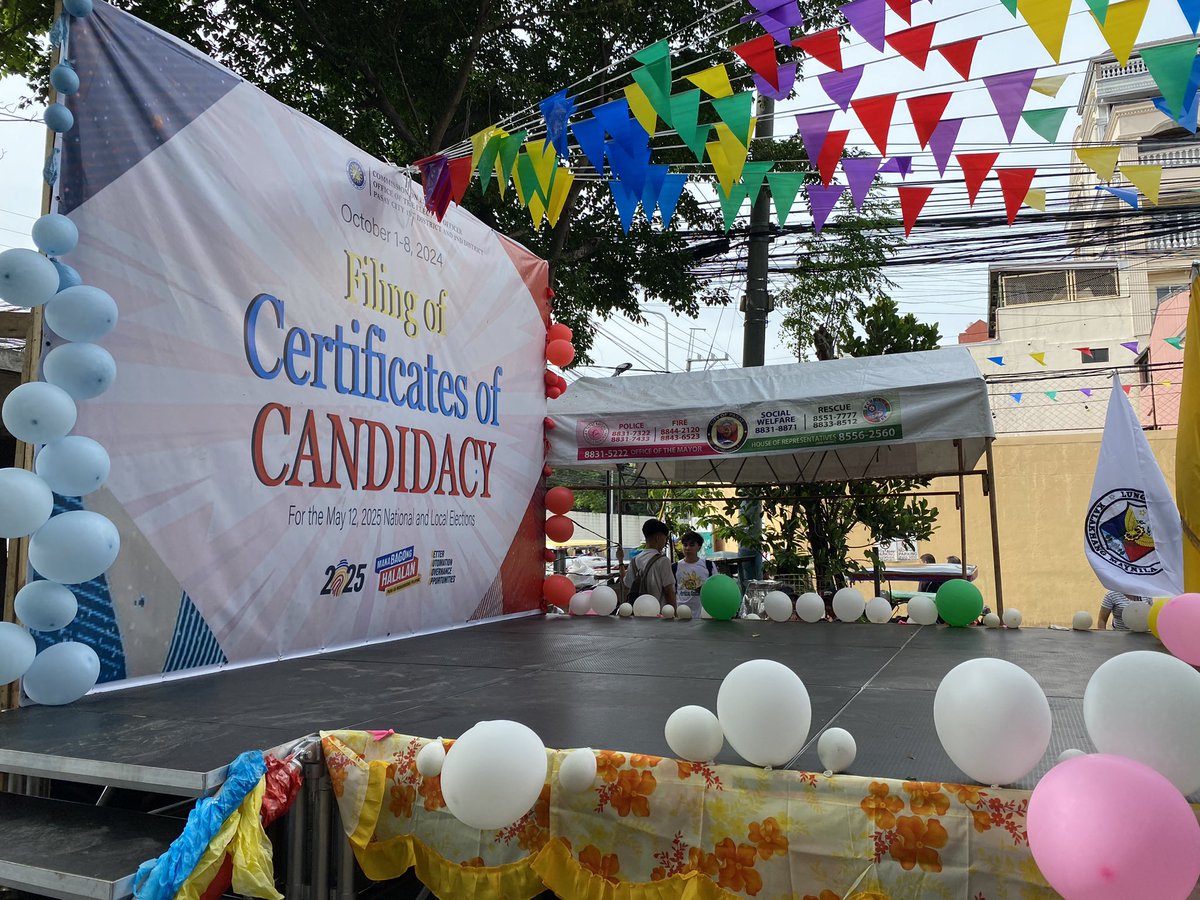 nimfaravelo's tweet photo. Wala pang nag-file ng kandidatura sa Pasay City - Atty. Alvin Tugas, Pasay City District 2 Election Officer @dzbb https://t.co/5rw8hTiQBI