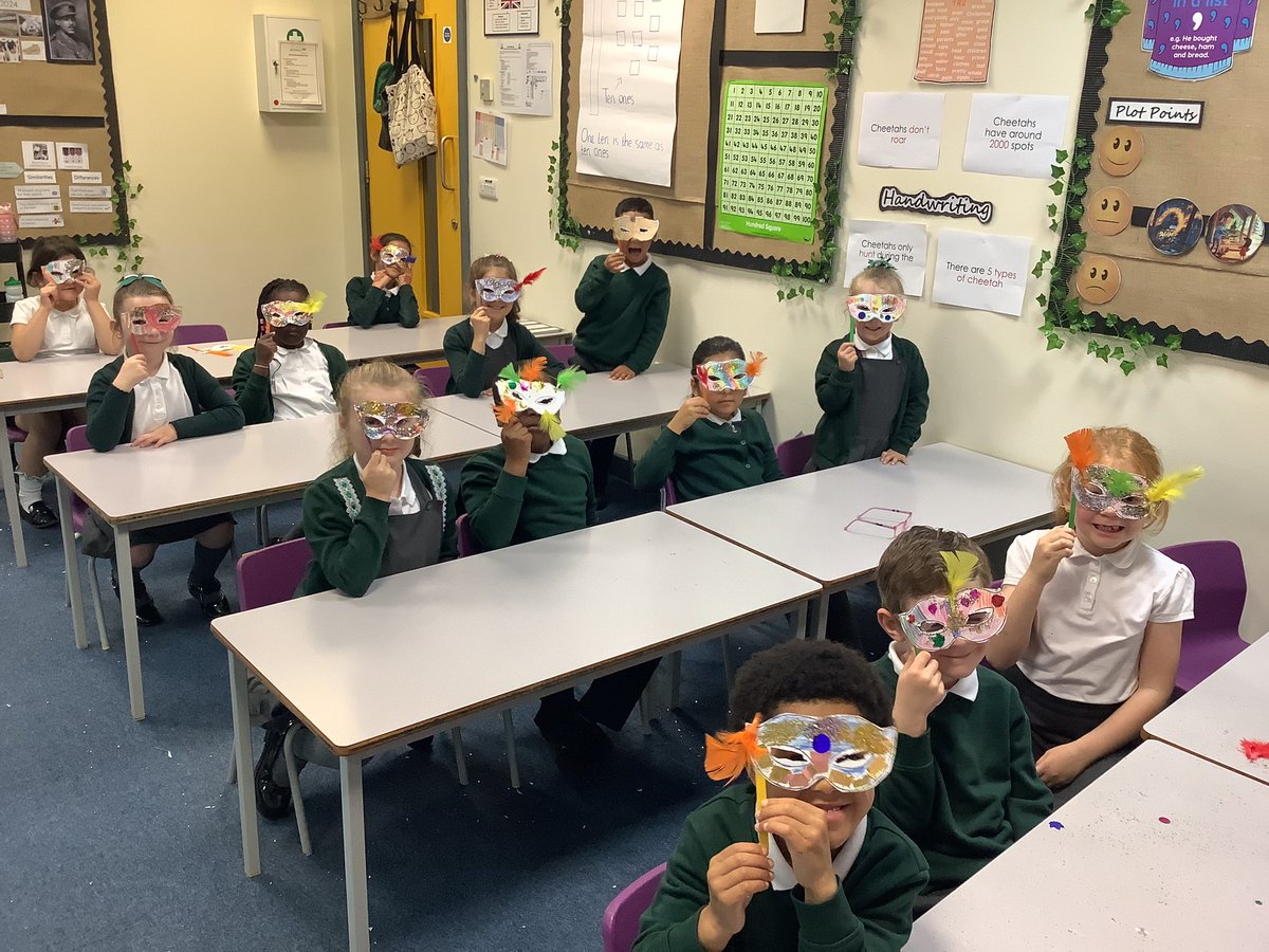 As part of our Rainbow Passport we have chosen to make masks as one of our class activities. It was so much fun and we enjoyed deciding how we wanted them to look. <a href="/hgprimary/">Heygreen Primary</a> <a href="/RainbowEduMAT/">Rainbow Education MAT</a>