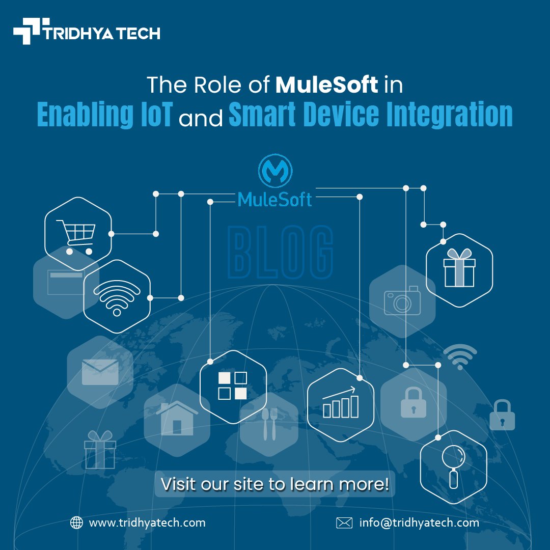 TridhyaT's tweet photo. Struggling to integrate IoT and smart devices? MuleSoft bridges the gap with seamless connectivity, unlocking endless business possibilities. Explore our blog to learn how MuleSoft drives IoT integration.
https://t.co/qlXSoBrPHc

#IoT #MuleSoft #SmartDevices #IntegrationSolution https://t.co/xchDJb1NnC