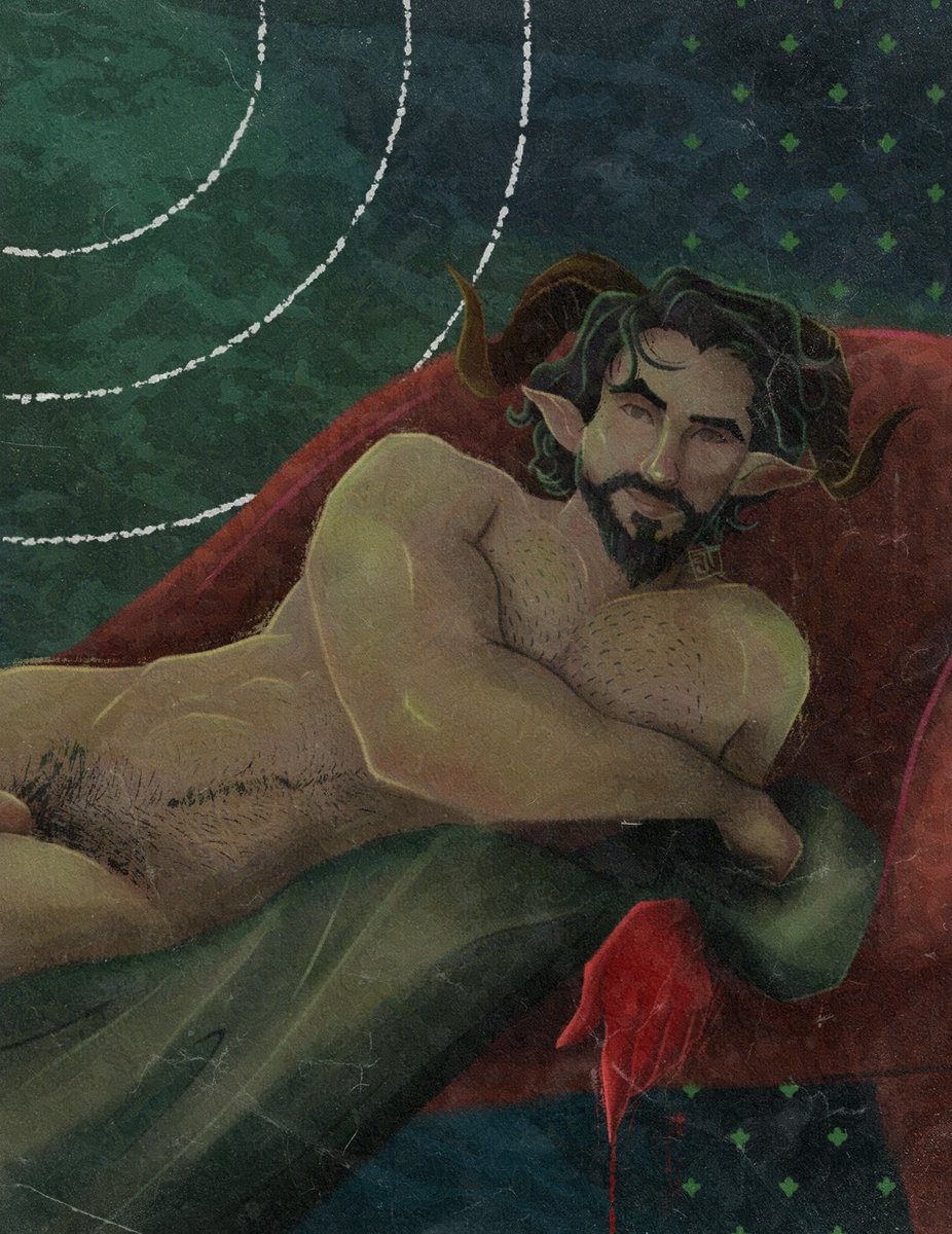 jstrrrdoodledoo's tweet photo. Late #SeptemBara drawing 😅
Mostly inspired by day 26 and 28 of @PARAdimalaman's Septembara prompts
#artph #artistsontwitter #digitalart #digitalpainting #art #humanartist #baraart #bara #septembara2024 #satyr https://t.co/J3XXyvwwtx