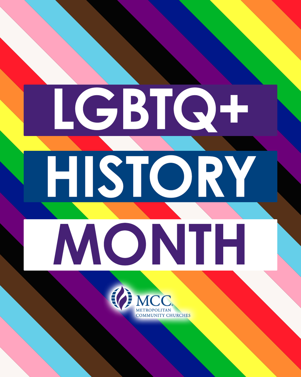 🌈 Happy LGBT+ History Month! Let's take a moment to honor the incredible individuals who paved the way for our community. Their courage and resilience inspire us all.

#LGBTQHistoryMonth #Pride #Equality #MCC