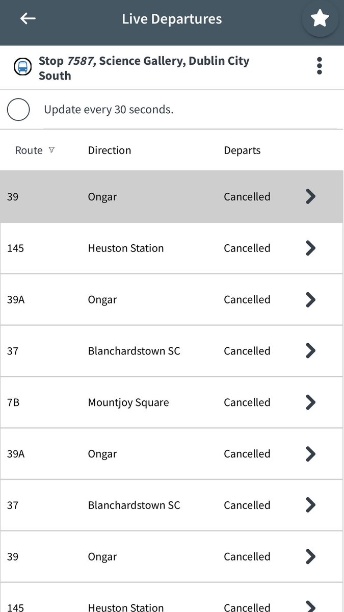 gilliandonagher's tweet photo. Morning @dublinbusnews @TFIupdates Any idea which is correct? Thanks. https://t.co/4c2kK8fOAF