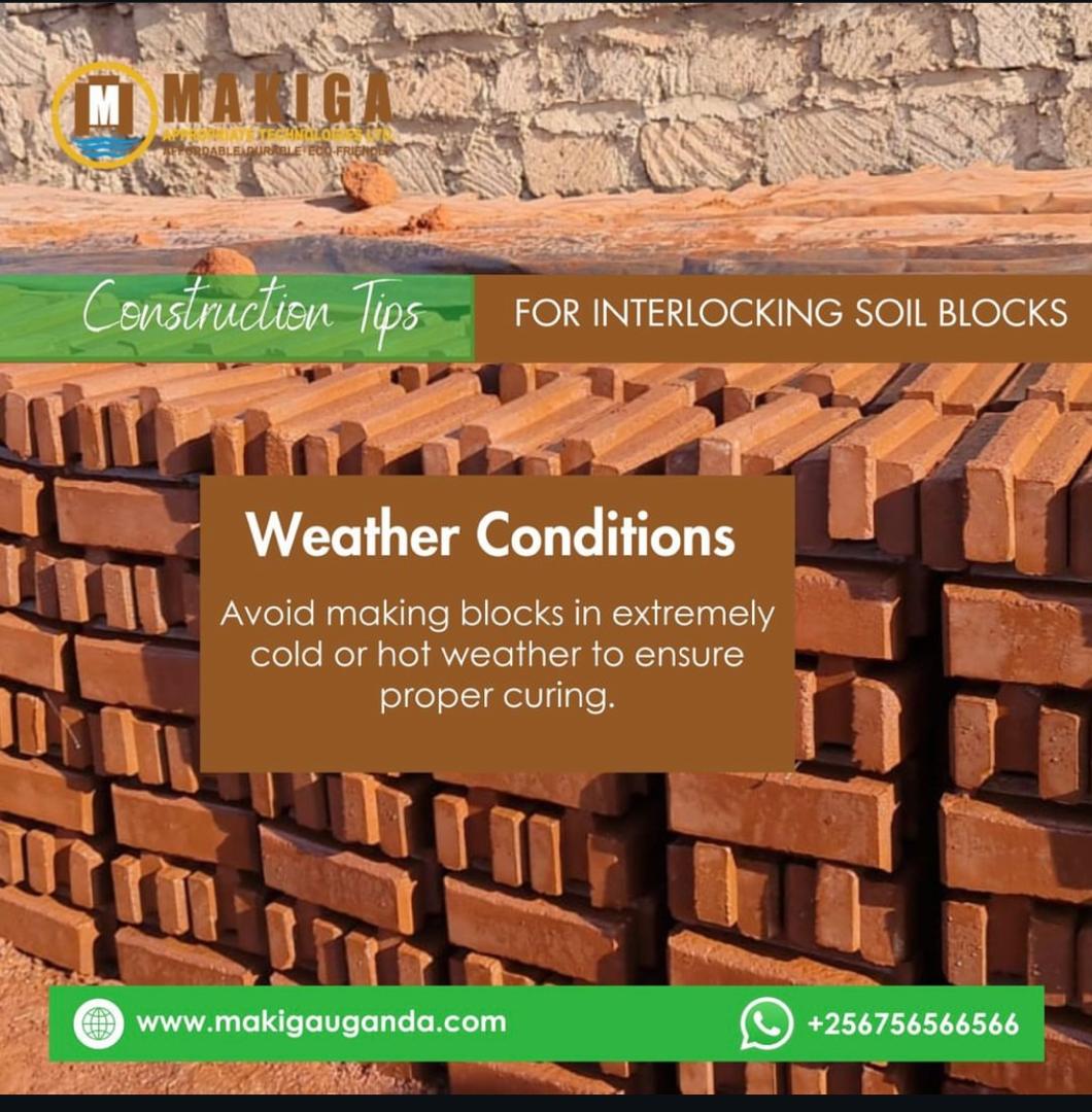 MakigaUg's tweet image. Visit our offices located along Namuwongo road, 8th street, industrial area for free training. #MakigaMachines #ConstructionTips #InterlockingSoilBlocks