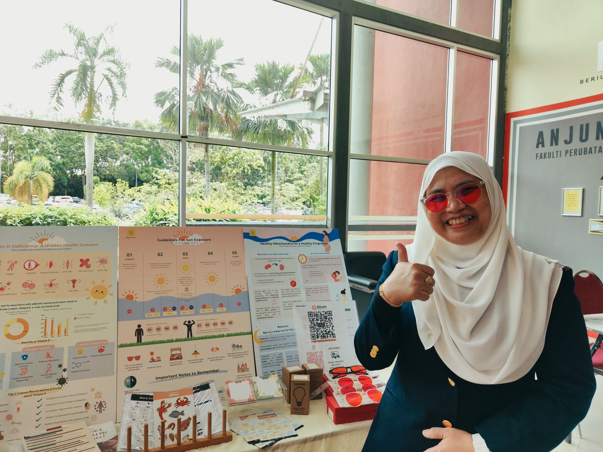 We feel honored as Dr. Katijjahbe, one of the speakers for Healthy Fetus talk today just secured her VM Velvety Syuruk to protect her eyes from harmful effects of artificial blue light