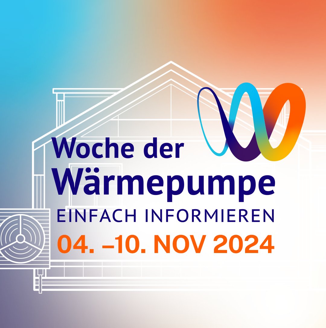 #WochederWärmepumpe 📅 Save the Date: Informieren Sie sich vom 4.-8. November in #RheinlandPfalz und #SachsenAnhalt über die #Wärmepumpe. Es erwarten Sie Vorträge, Ausstellungen und Infostände. Jetzt eine Veranstaltung in der Nähe finden!

Zur Übersicht ➡️ unendlich-viel-energie.de/die-agentur/te…