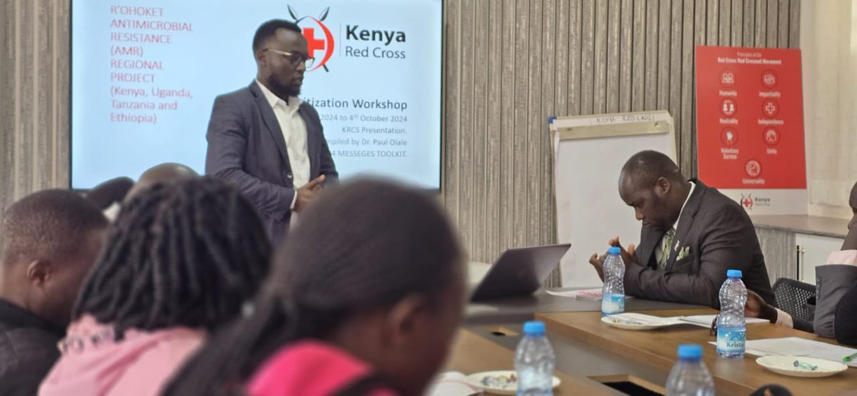 On Monday, the Ministry of Health in collaboration with Kenya Red Cross and the County Government of Uasin Gishu, convened a training sensitizing media personnel on prudent antimicrobial use
<a href="/Krcs_NRbBranch/">Kenya Red Cross Nairobi Branch</a>