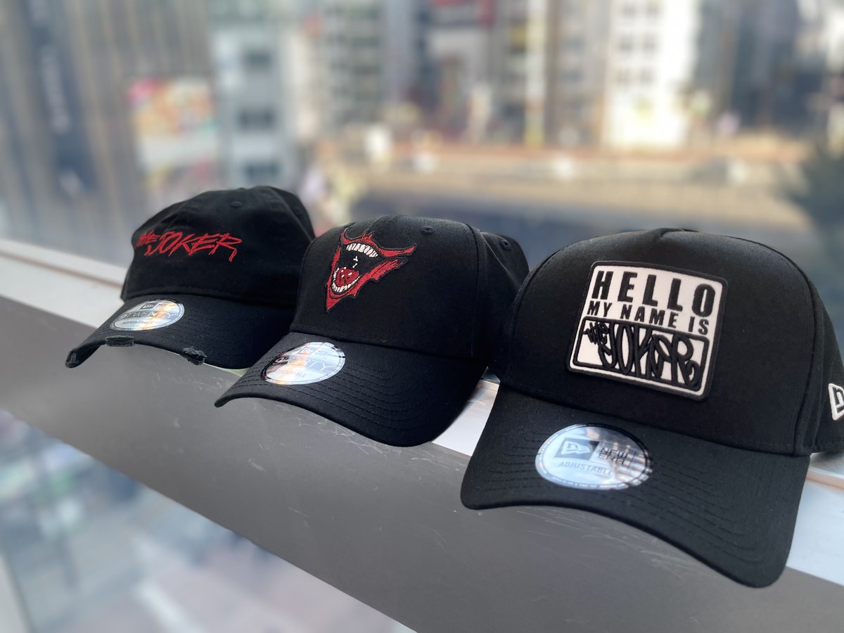 9FIFTY JOKER スクリプトロゴ ブラック パープルバイザー M/L