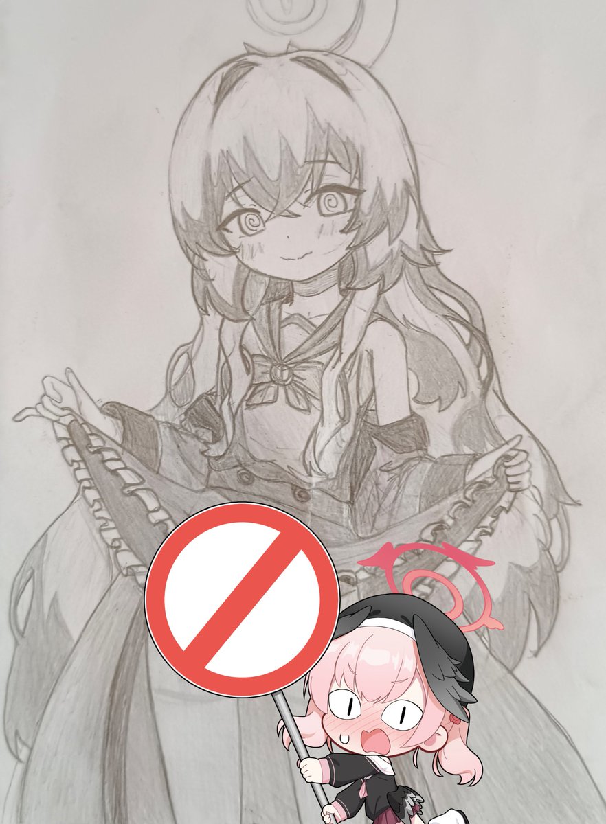 FAQyu_'s tweet image. #ニヤニヤ教授
#ブルアカ #BlueArchive