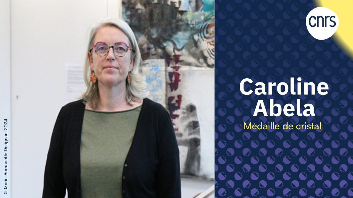 #TalentsCNRS🏅Responsable du CDS Regards, Caroline Abela reçoit la médaille de cristal du <a href="/CNRS/">CNRS 🌍</a>, pour ses travaux de valorisation des collections, allant des archives cartographiques et photographiques aux productions contemporaines des chercheurs.
inshs.cnrs.fr/fr/personne/ca…