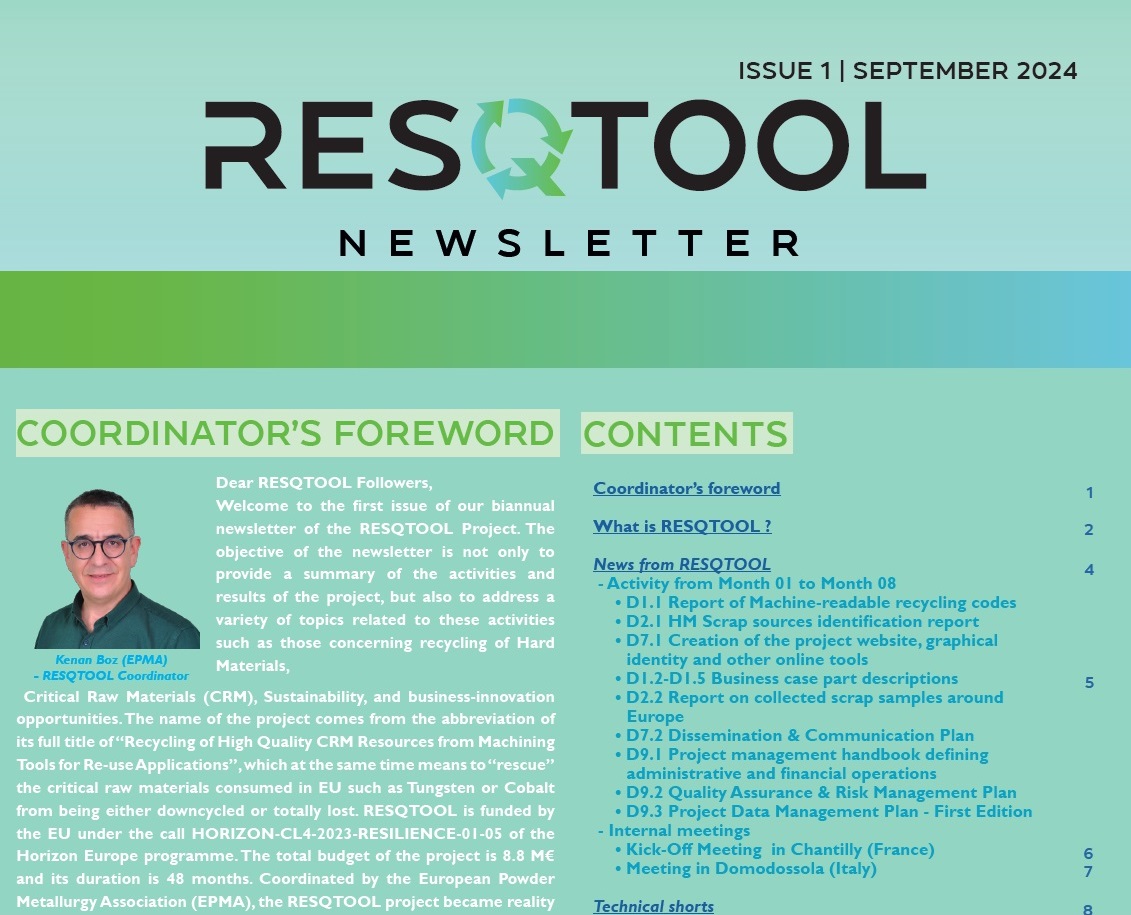 RESQTOOL's tweet photo. We have just published our first Newsletter!! Feel free to share the news!
https://t.co/D199wC1aTc https://t.co/lcOXD5fYXy