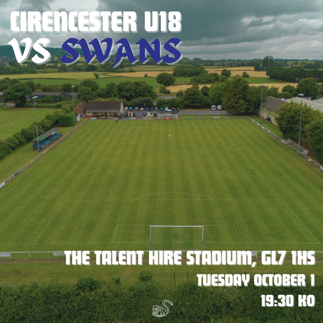 Slimbridge AFC U18s (@slimbridge18s) on Twitter photo It’s MATCHDAY for the <a href="/Slimbridge18s/">Slimbridge AFC U18s</a> and it’s a huge one! 😮💨🏆
Away at <a href="/cirentown18s/">Cirencester Town U18’s</a> in the FA Youth Cup.
#UpTheSwans🦢 It’s MATCHDAY for the <a href="/Slimbridge18s/">Slimbridge AFC U18s</a> and it’s a huge one! 😮💨🏆
Away at <a href="/cirentown18s/">Cirencester Town U18’s</a> in the FA Youth Cup.
#UpTheSwans🦢
