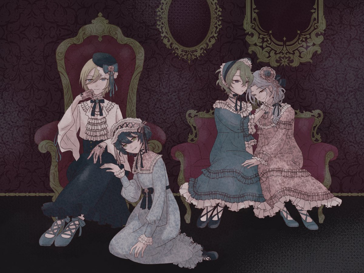 omen_manju's tweet photo. 旧fine「堕ちた天使たち」(女装) https://t.co/9NbLFySUcl