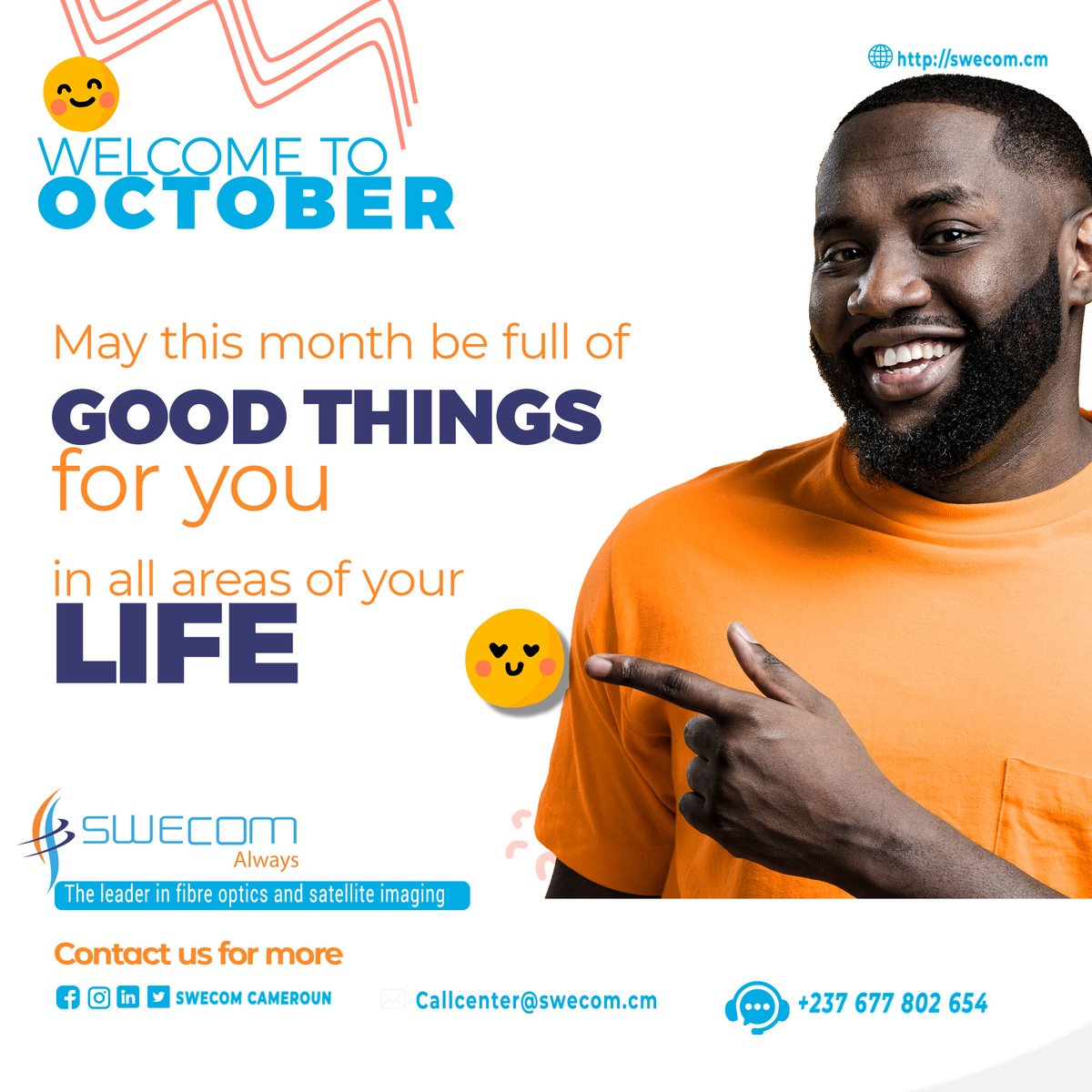 SwecomCameroon's tweet photo. 🎉✨ Happy New month ❤️

#SWECOM https://t.co/QqrXoTjJYn