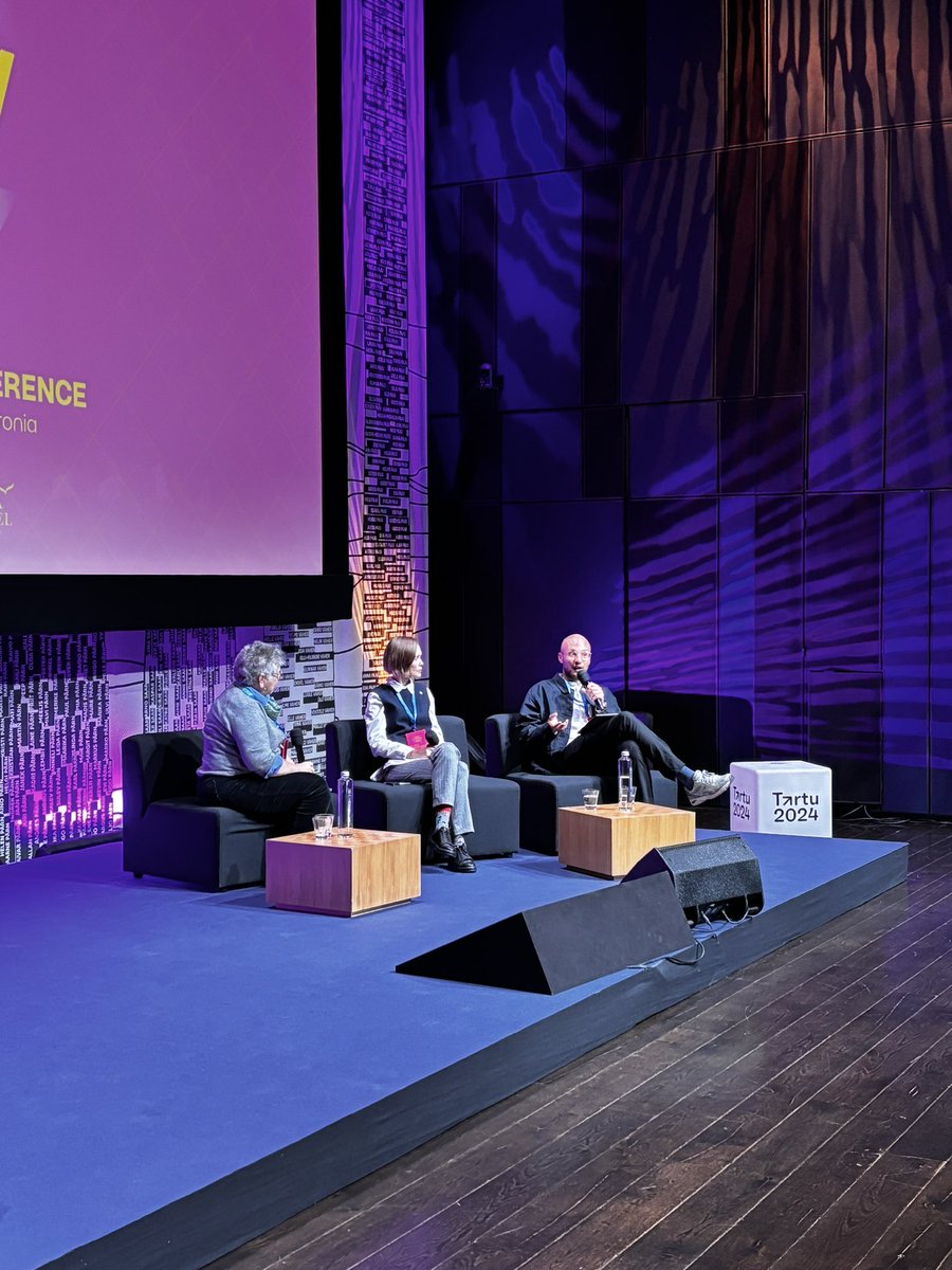 ICEE_ICOM's tweet photo. Day 2 of #Momentum2024 opens with the question: How do exhibitions shape memory? With the participation of Olena Honcharuk, from the @Dovzhenko_C; Miles Greenwood from the @International Slavery Museum and @lindabnorris from the International Coalition of Sites of Conscience. https://t.co/DmBJv3QjXx