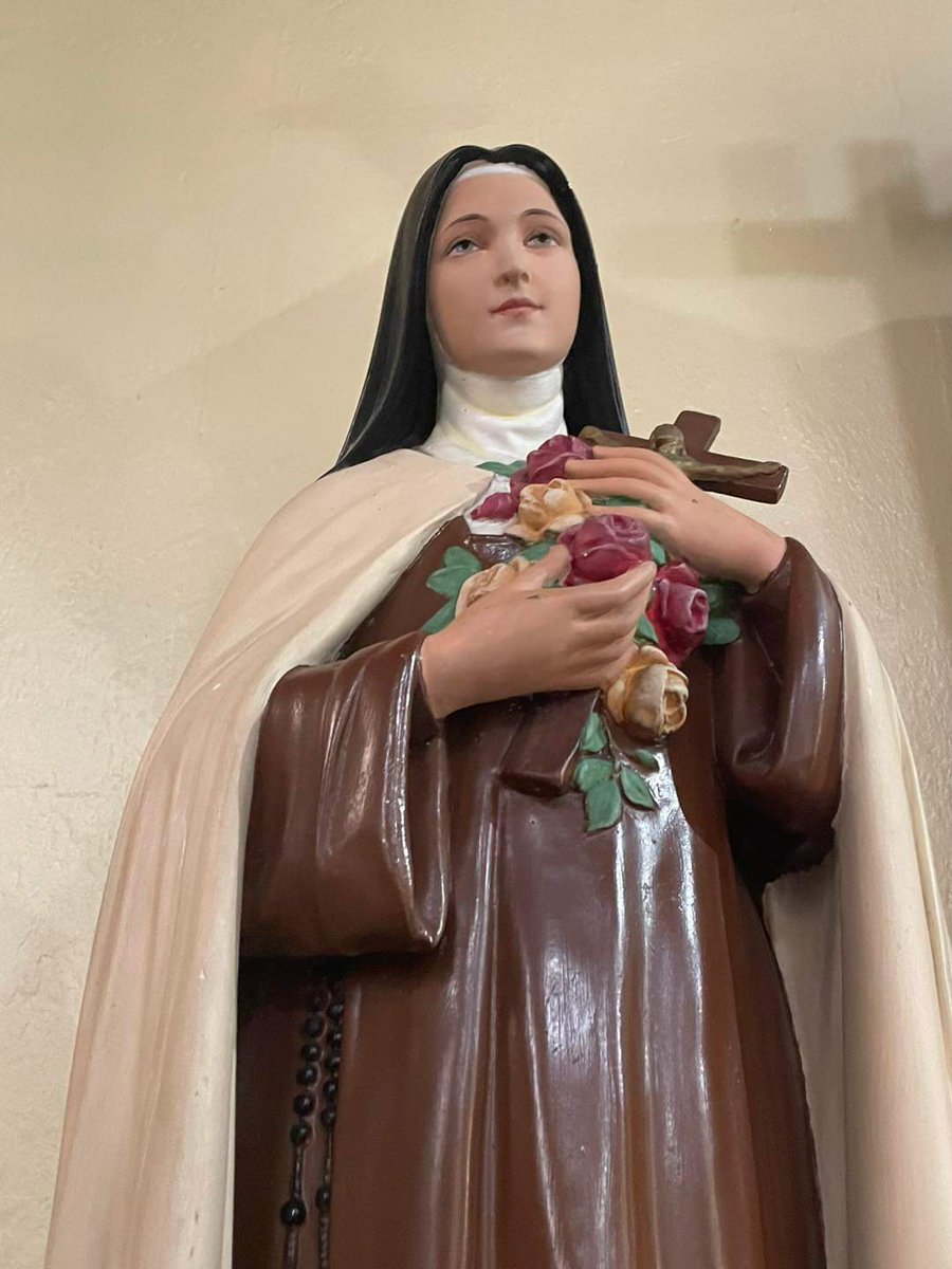 Today as we welcome October we celebrate the feast day of St. Therese the Little Flower..

Prayer to St. Therese the Little Flower
O Little Therese of the Child Jesus
Please pick for me a rose
from the heavenly garden
and send it to me
as a message of love.