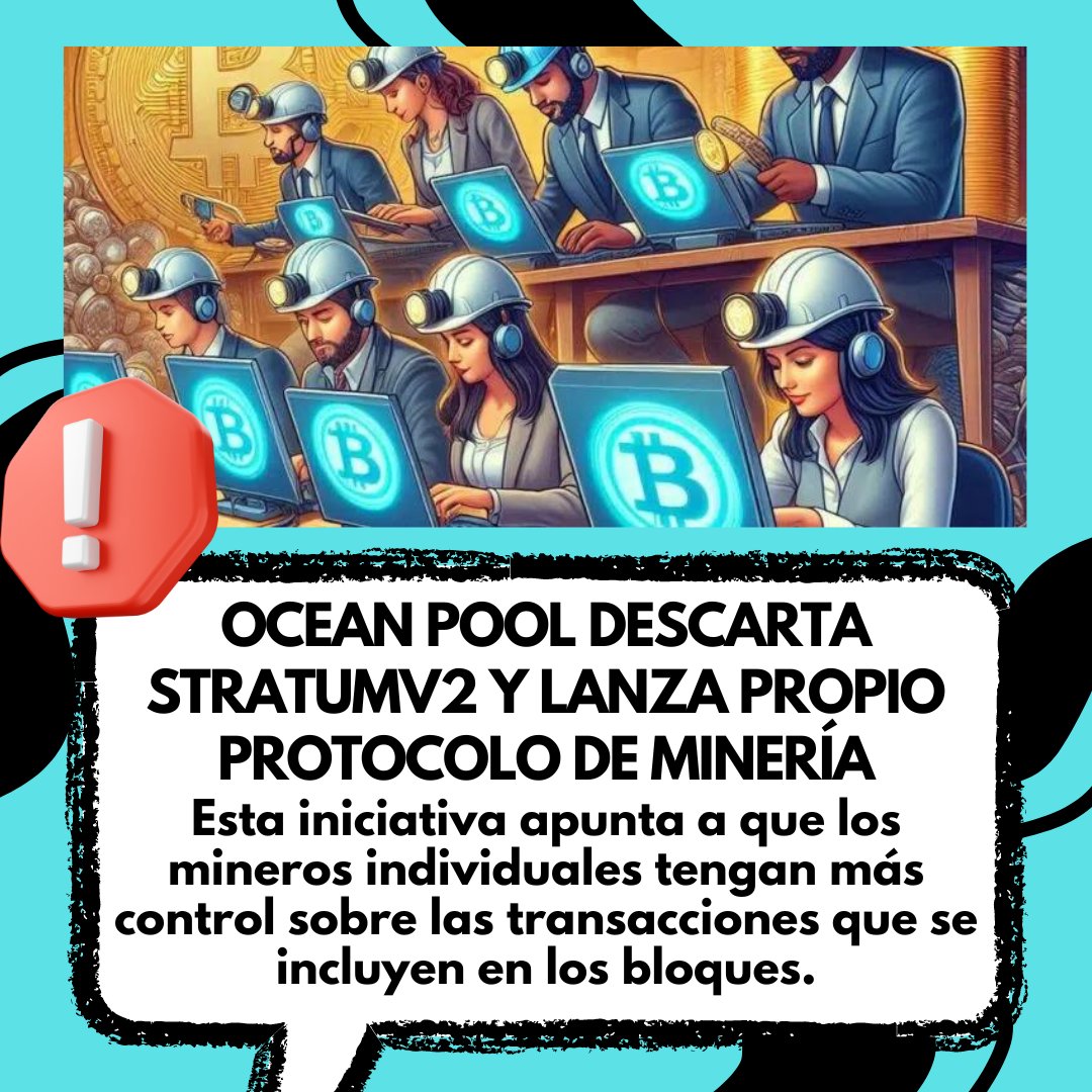 savannanews10's tweet photo. 🗞️Entérate de las CRYPTO Noticias de HOY
📅01/10/2024
#OceanPool #StratumV2 https://t.co/8d9xrhiOny