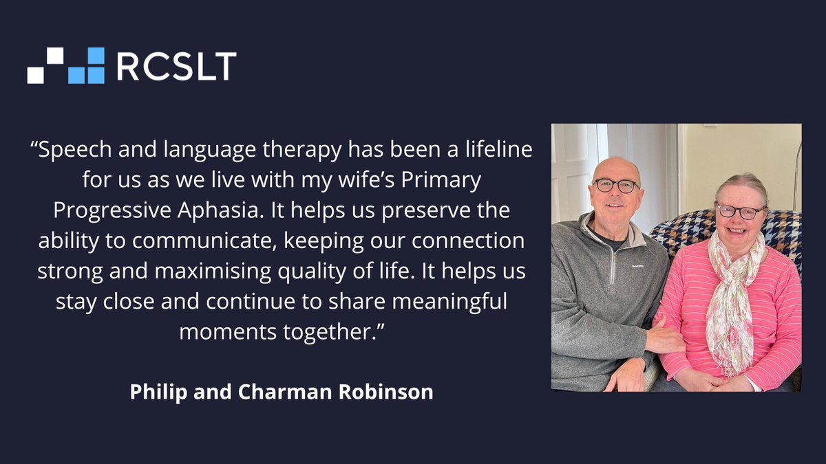 RCSLTpolicy (@rcsltpolicy) on Twitter photo 🚨 New #SLTForPPA campaign launched.
📢 <a href="/RCSLT/">RCSLT 💙</a> & <a href="/dyscoveraphasia/">Dyscover - specialist aphasia support</a> have written to <a href="/wesstreeting/">Wes Streeting</a> <a href="/DHSCgovuk/">Department of Health and Social Care</a> about improving Primary Progressive Aphasia speech therapy support.
🗣️ <a href="/pxrobbo/">philip robinson 🍊 @pxrobbo.bsky.social</a> shows why it matters.
🫵🏻🫵🏽🫵🏿 You can help too.
▶️Check how:
rcslt.org/news/campaign-…
1/ 🚨 New #SLTForPPA campaign launched.
📢 <a href="/RCSLT/">RCSLT 💙</a> & <a href="/dyscoveraphasia/">Dyscover - specialist aphasia support</a> have written to <a href="/wesstreeting/">Wes Streeting</a> <a href="/DHSCgovuk/">Department of Health and Social Care</a> about improving Primary Progressive Aphasia speech therapy support.
🗣️ <a href="/pxrobbo/">philip robinson 🍊 @pxrobbo.bsky.social</a> shows why it matters.
🫵🏻🫵🏽🫵🏿 You can help too.
▶️Check how:
rcslt.org/news/campaign-…
1/