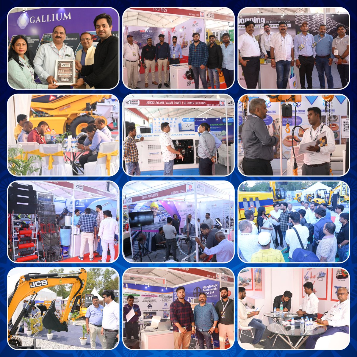 Olampia_India's tweet image. "🌟 Sneak Peek into the Jharkhand Mining and Infrastructure Show 2024! 🌟
Check out these highlights from the event! 📸✨
#MiningExpo2024 #InnovationInMining #TechInMining #MiningEquipment #IndustryLeaders