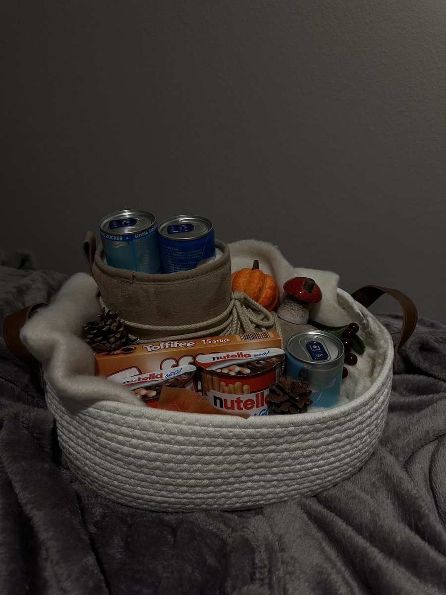 Aber was sagt ihr zu dem Fall Basket, den ich meiner Freundin geschenkt habe 🍂🎃