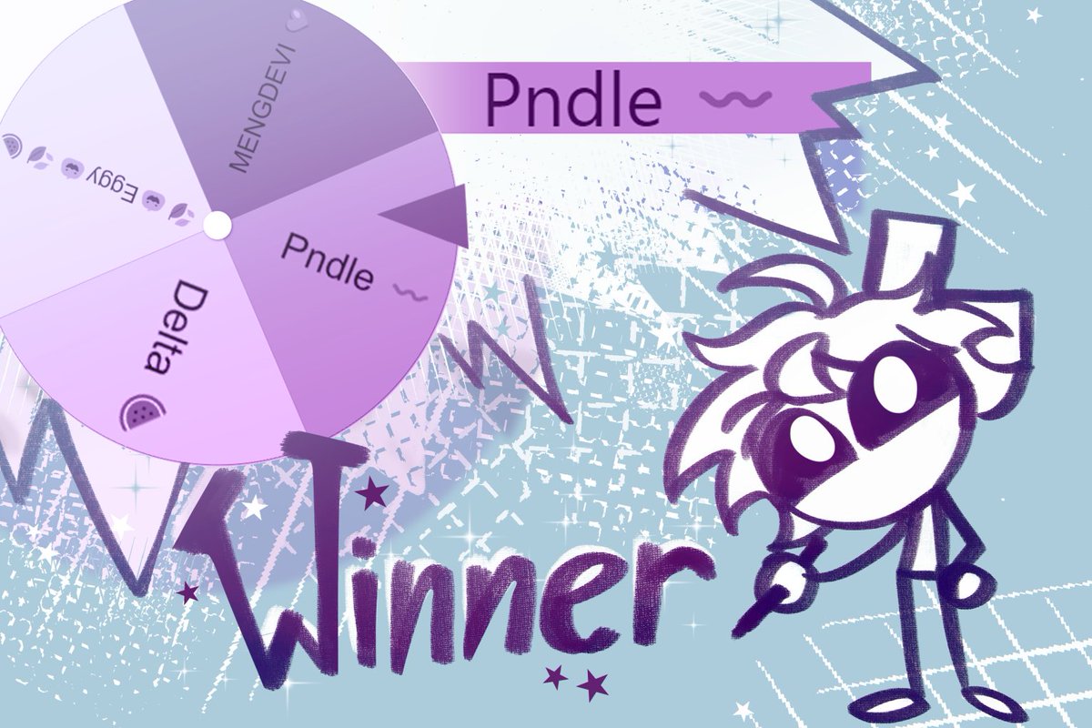 ✨ART RAFFLE RESULTS!✨

It's a pity that so few people participated.But thanks to those who participated!

🎁Winner : Pndle ! <a href="/pndlebear/">PNDLEBEAR UWU</a> 

Please write to me in DMs! UU