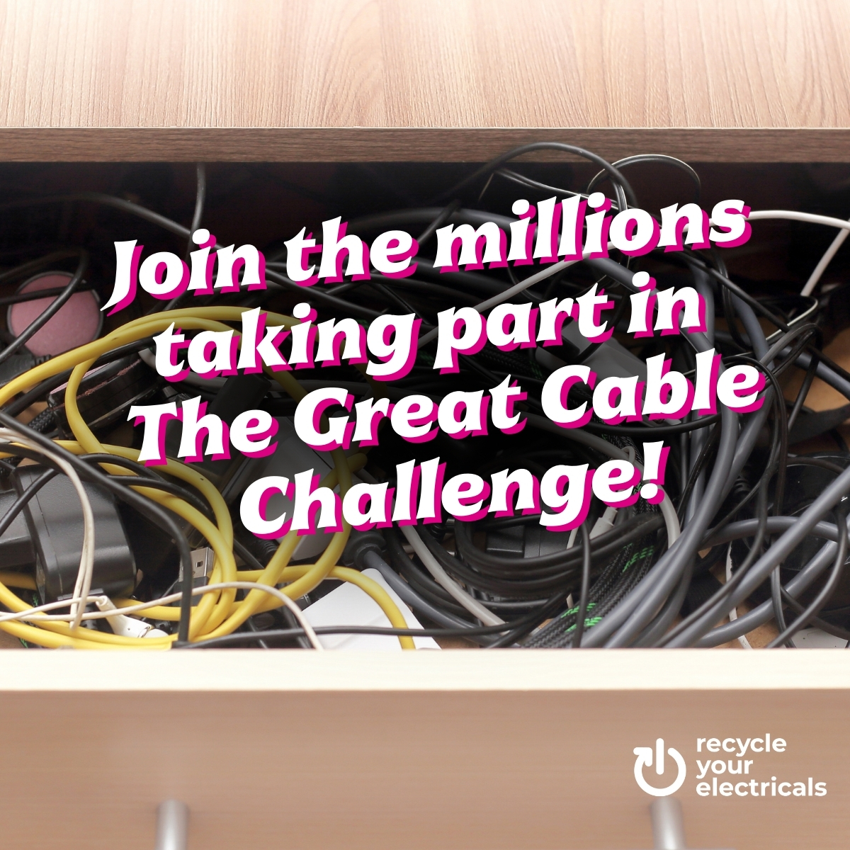 Join the millions taking one small action to make a big difference! Be part of <a href="/recycleelectric/">Recycle Your Electricals</a>’s Great Cable Challenge and help recycle 1 million cables.

bit.ly/3LjJIze