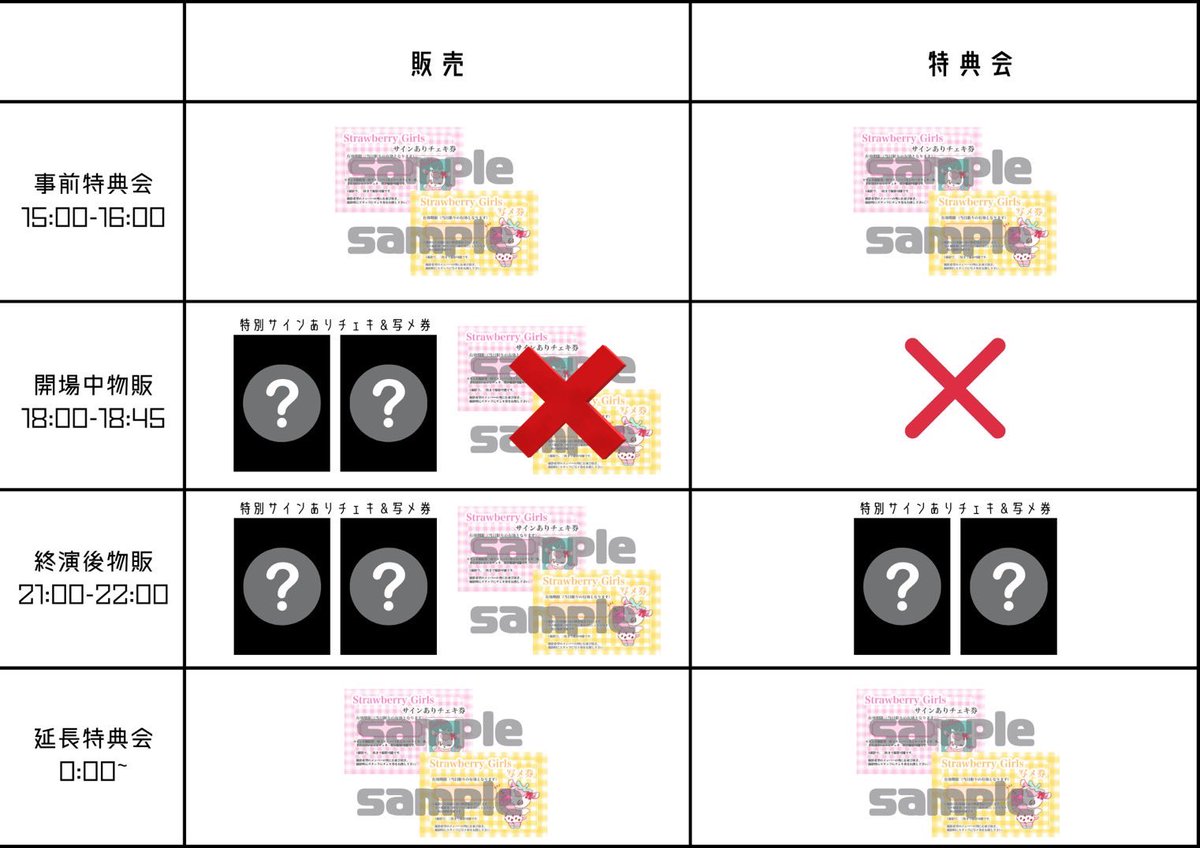 stg_info's tweet photo. 【お知らせ📢】
#ストガ

事前特典会、開場中物販、終演後特典会につきまして先日行われた販売会で売っていた過去グッズを本日も販売致します。

販売場所は物販販売卓にございます❗️

レアなグッズもございますので、皆様ぜひお買い求めください🙇‍♀️ https://t.co/ZKflE7hbNg