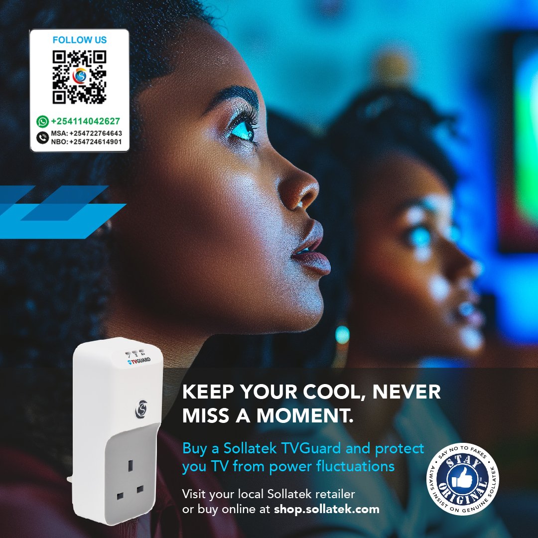 Don't compromise on safety—beware of counterfeits in the market! Always insist on genuine Sollatek TV Guards to protect your electronics with trusted quality and reliability. #StaySafe #FightCounterfeits #Sollatek