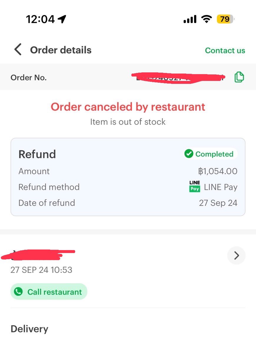 #LINEMAN สั่งส้มตำร้านดังผ่านแอป สรุปร้านกดยกเลิก แต่โทรมาว่าเดี๋ยวไรเดอร์ไปส่ง จ่ายเงินสดปลายทางเลย ละเราต้องได้ Cashback และอยากสั่งร้านอื่นพ่วงด้วย สรุปคือไม่ได้สักอย่าง แถมเช็คพิกัดคนมาส่งไม่ได้อีกว่าจะถึงกี่โมง เข้าใจว่าร้านดังคนกินเยอะ แต่แบบนี้มันปกติหรือไม่? <a href="/LINEMAN_TH/">LINE MAN</a>