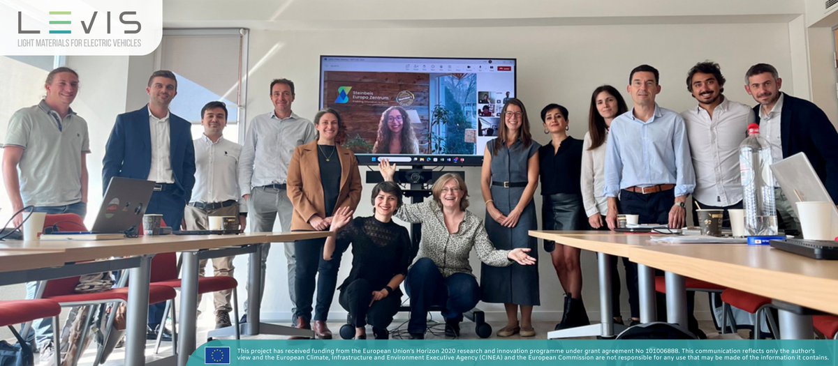 ✨We are proud to wrap up <a href="/EUProject_LEVIS/">Greenvehicles LEVIS</a> at our final review meeting in Brussels!🌍With Salima Abu Jeriban from the EC present, we showcased our success in #sustainable #lightweight #EV #innovation. 

Dive into our journey: 
💻greenvehicles-levis.eu
📽️ t1p.de/row89