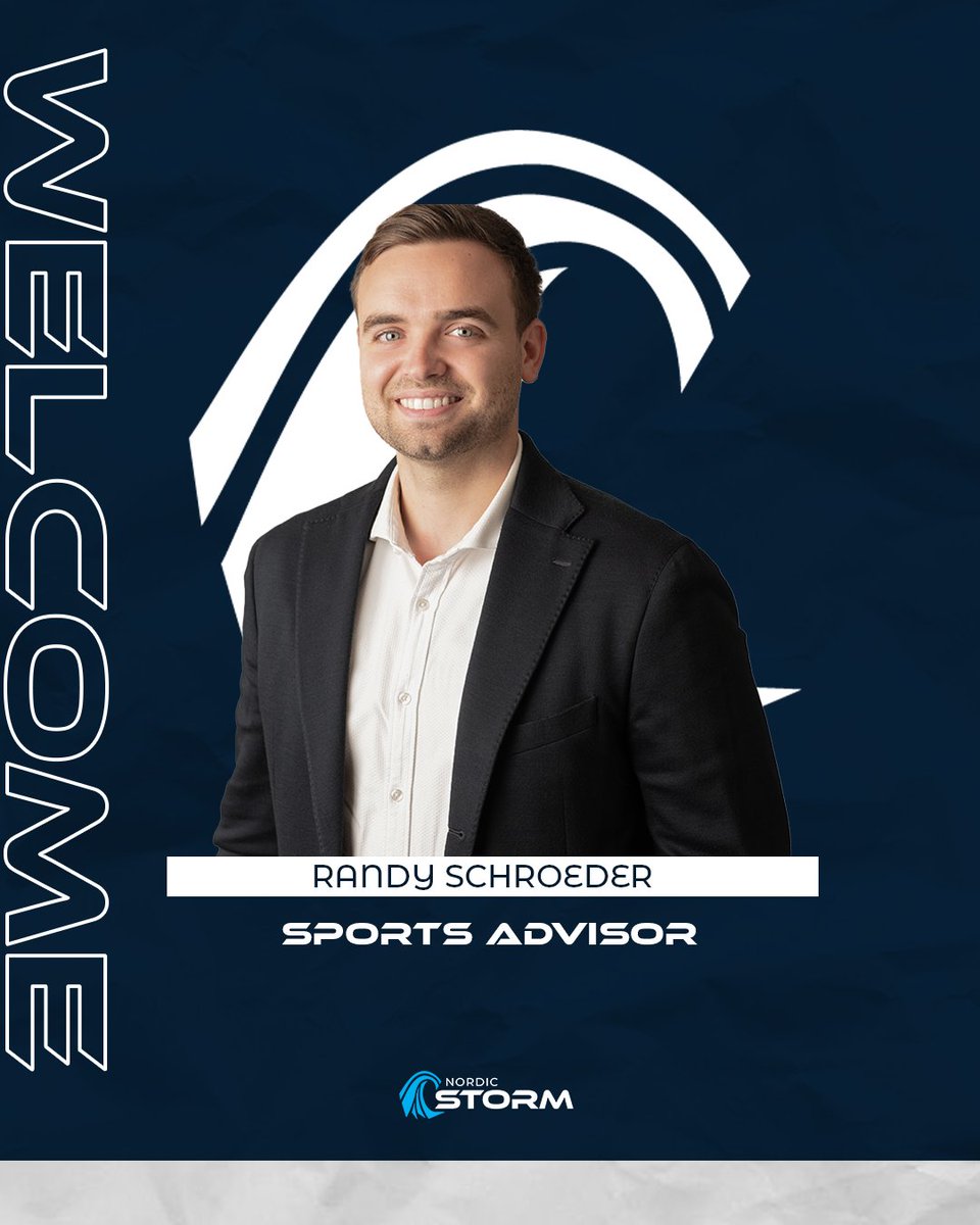 NordicStormFTB's tweet photo. Big news!!! @RSchroederqb is joining Nordic Storm as our advisor and board member! ⚡️ We’re ready for some big moves. Welcome aboard, Randy! #NordicStorm #TeamAdvisor #thestormiscoming #buildingthestorm #welcome #announced https://t.co/vpf05nLjDF