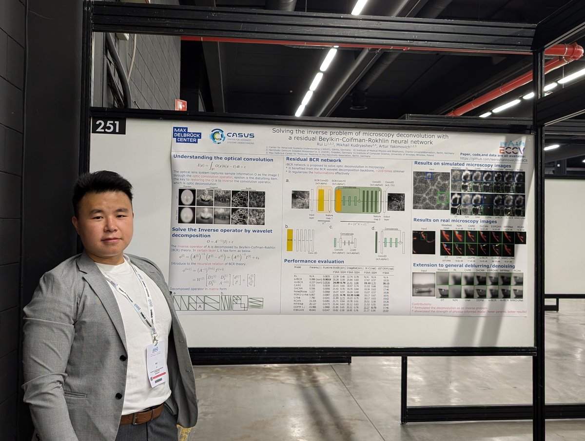Artur Yakimovich ๐บ๐ฆโฎ๏ธ (@ayakimovich) on Twitter photo If you'd like to learn about our new approach to blind deconvolution come join <a href="/RuiLiLi2022/">Rui Li</a> at 10:30 for the poster session of the <a href="/eccvconf/">European Conference on Computer Vision #ECCV2026</a> <a href="/CASUSscience/">Center for Advanced Systems Understanding at HZDR</a> If you'd like to learn about our new approach to blind deconvolution come join <a href="/RuiLiLi2022/">Rui Li</a> at 10:30 for the poster session of the <a href="/eccvconf/">European Conference on Computer Vision #ECCV2026</a> <a href="/CASUSscience/">Center for Advanced Systems Understanding at HZDR</a>