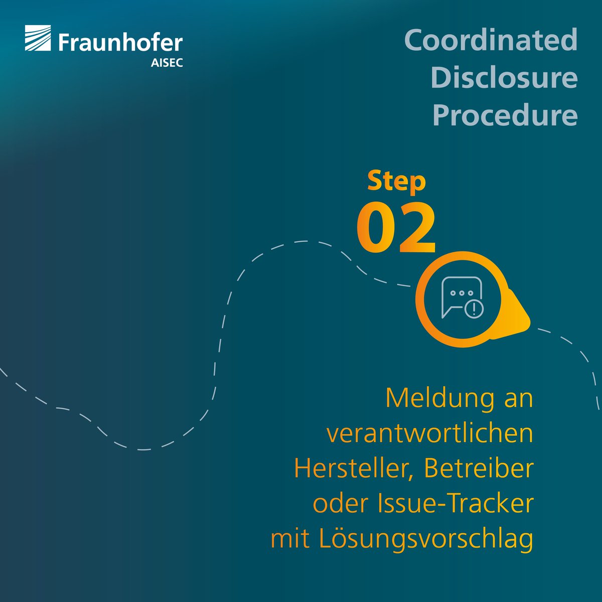 FraunhoferAISEC's tweet image. 🎉 Happy #EthicalHacking Day: Zum Tag der »guten #Hacker« zeigen wir, wie wir Sicherheitslücken verantwortungsvoll offenlegen.
Mehr zum #CoordinatedDisclosure-Prozess & zu unseren Forderungen an die Gesetzgebung: cybersecurity.blog.aisec.fraunhofer.de/mehr-rechtssic…
#WhiteHatHacking #ethicalhackingday